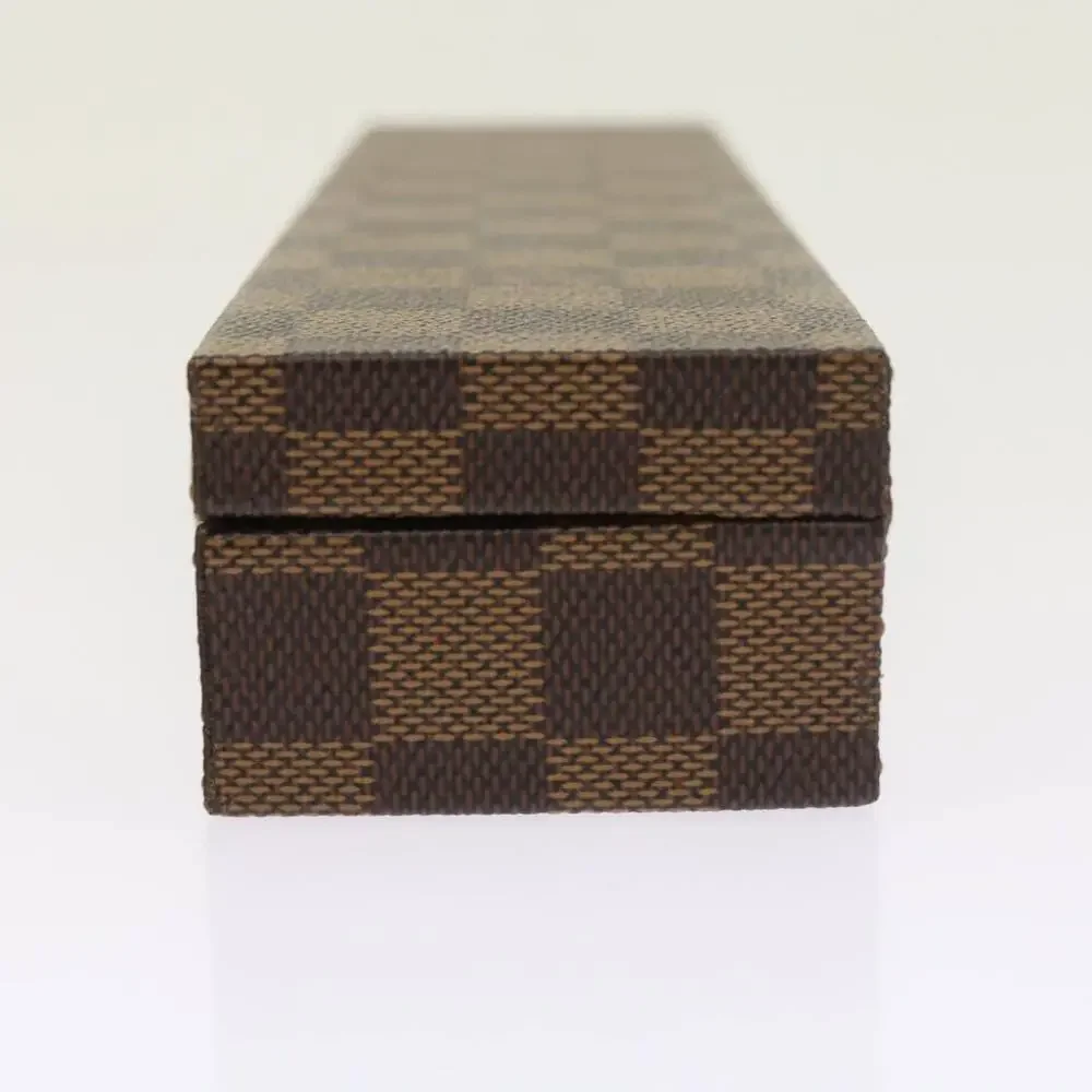 LOUIS VUITTON Damier Ebene Watch Case Trunk